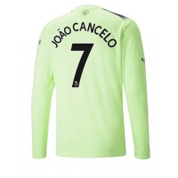 Manchester City Joao Cancelo #7 Tredjetrøje 2022-23 Langærmet